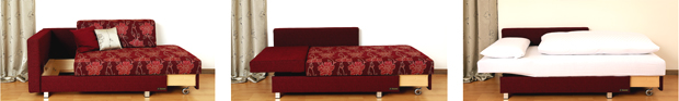 Klappsofa Claudia
